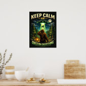 Bigfoot Sasquatch Poster (Küche)