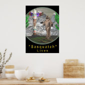 Bigfoot sasquatch poster (Küche)