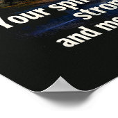 Bigfoot Sasquatch Poster (Ecke)