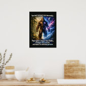 Bigfoot Sasquatch Poster (Küche)