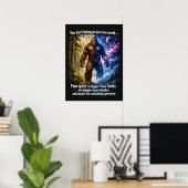 Bigfoot Sasquatch Poster (Heimbüro)