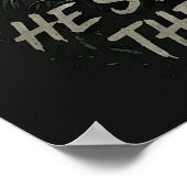 Bigfoot Sasquatch Poster (Ecke)