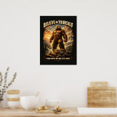 Bigfoot Sasquatch Poster (Küche)