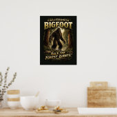 Bigfoot Sasquatch Poster (Küche)