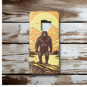 Bigfoot Sasquatch Retro Art Personalisiert Case-Mate Samsung Galaxy S9 Hülle