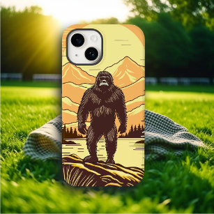 Bigfoot Sasquatch Retro Art Personalisiert Samsung Galaxy Hülle