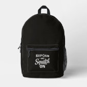 Bigfoot Sasquatch Rucksack (Vorderseite)