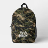 Bigfoot Sasquatch Rucksack (Vorderseite)