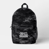 Bigfoot Sasquatch Rucksack (Vorderseite)