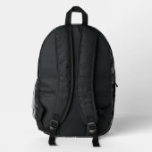 Bigfoot Sasquatch Rucksack (Rückseite)