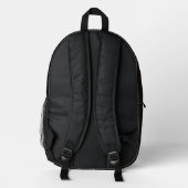 Bigfoot Sasquatch Rucksack (Rückseite)