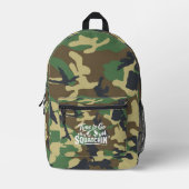 Bigfoot Sasquatch Rucksack (Vorderseite)
