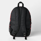 Bigfoot Sasquatch Rucksack (Rückseite)