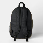 Bigfoot Sasquatch Rucksack (Rückseite)