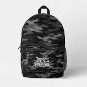 Bigfoot Sasquatch Rucksack (Vorderseite)