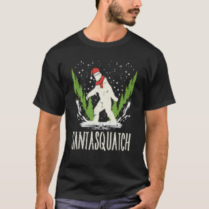 Bigfoot Sasquatch Santa Squatch Weihnachten Weihna T-Shirt