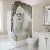 bigfoot, sasquatch, squatching, booger Duschvorhan Duschvorhang (Beispiel)