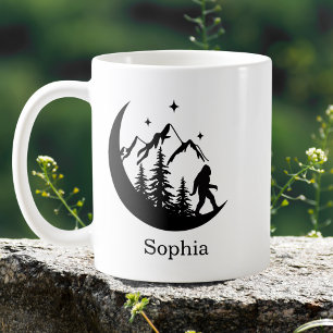 BigFoot Sasquatch Squatchy Outdoor-Natur individue Kaffeetasse