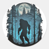 Bigfoot Sasquatch Stickers (Vorderseite)