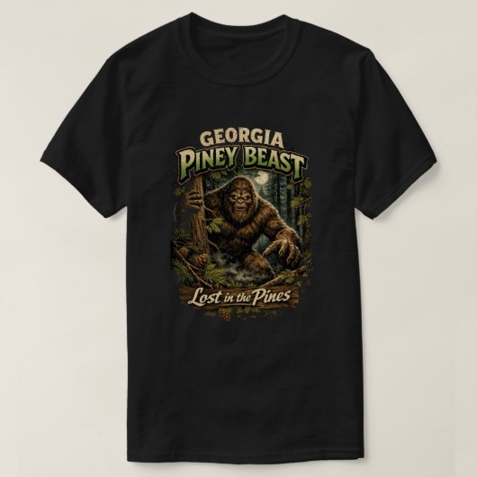 Bigfoot Sasquatch T-Shirt (Design vorne)
