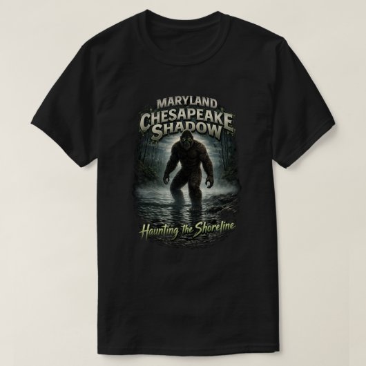 Bigfoot Sasquatch T-Shirt (Design vorne)