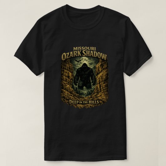 Bigfoot Sasquatch T-Shirt (Design vorne)