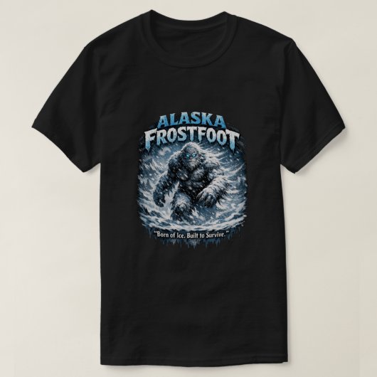 Bigfoot Sasquatch T-Shirt (Design vorne)