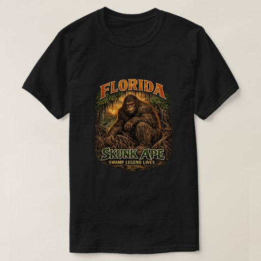Bigfoot Sasquatch T-Shirt (Design vorne)