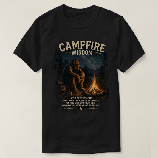 Bigfoot Sasquatch T-Shirt (Design vorne)