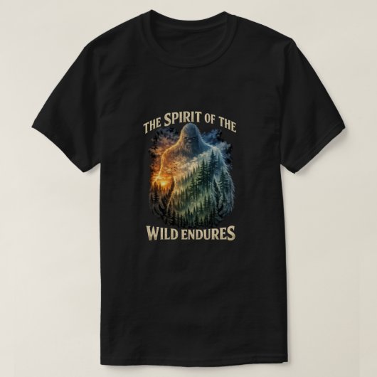 Bigfoot Sasquatch T-Shirt (Design vorne)