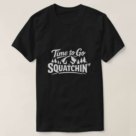 Bigfoot Sasquatch T-Shirt (Design vorne)
