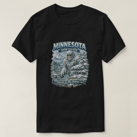 Bigfoot Sasquatch T-Shirt (Design vorne)