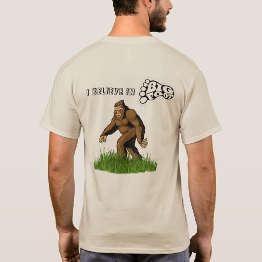 Bigfoot Sasquatch T-Shirt (Rückseite)
