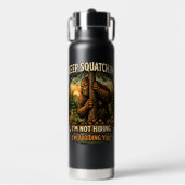 Bigfoot Sasquatch Trinkflasche (Vorderseite)