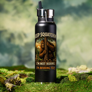Bigfoot Sasquatch Trinkflasche