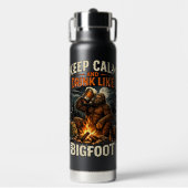 Bigfoot Sasquatch Trinkflasche (Vorderseite)