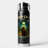 Bigfoot Sasquatch Trinkflasche (Vorderseite)