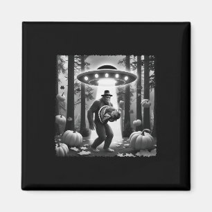 Bigfoot Sasquatch Turkey Ufos Funny Erntedank D Magnet