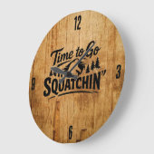 Bigfoot Sasquatch Uhr (Winkel)