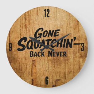 Bigfoot Sasquatch Uhr