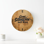 Bigfoot Sasquatch Uhr (Zuhause)