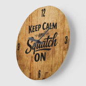 Bigfoot Sasquatch Uhr (Winkel)