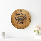 Bigfoot Sasquatch Uhr (Zuhause)