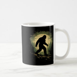 Bigfoot Sasquatch Vintage Wald Kryptidengläubiger Kaffeetasse