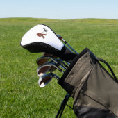 Bigfoot Sasquatch Walking Border Collie Golf Headcover (In SItu)