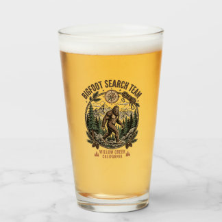 Bigfoot Sasquatch Wandersuche-Team Glas