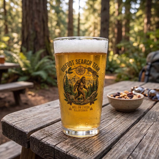 Bigfoot Sasquatch Wandersuche-Team Glas