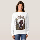 Bigfoot Sasquatch Wandersuche-Team Sweatshirt (Vorne ganz)