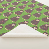 Bigfoot Sasquatch Weihnachten Sherpadecke (3/4)