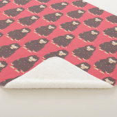 Bigfoot Sasquatch Weihnachten Sherpadecke (3/4)